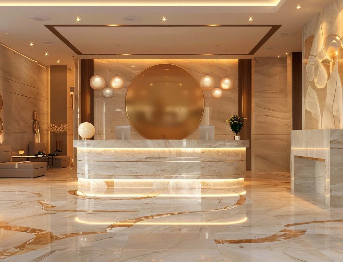 Decoration fixtures and interior fit-out works by Decovision