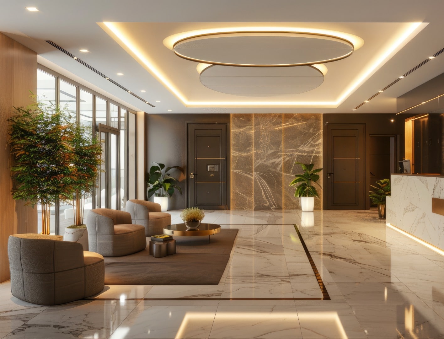 Turnkey interior fit-out project execution by Decovision