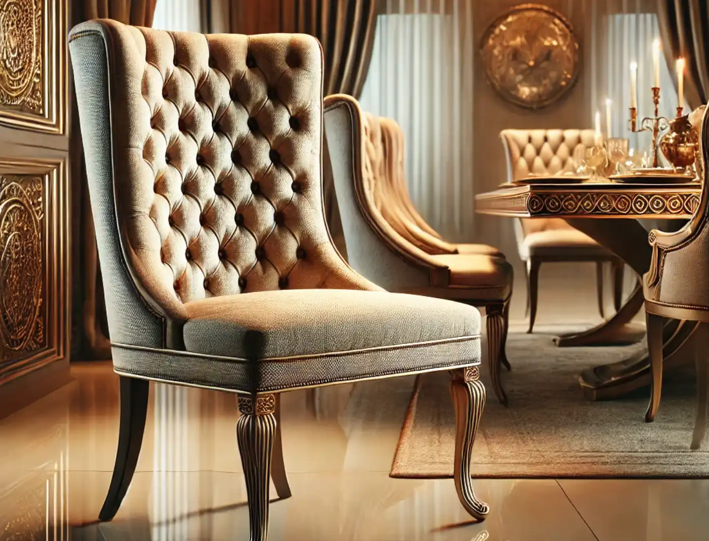 Luxury custom upholstery furniture craftsmanship